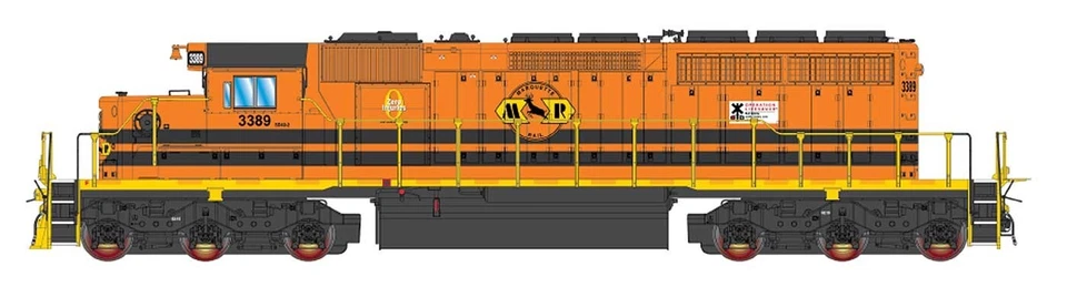 INTERMOUNTAIN N GAUGE SD40-2 G&W DC/DCC READY #3391 PN 6939102 - Image 1 of 1