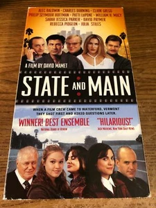 State And Main VHS VCR Video Tape Movie Alec Baldwin Used - Picture 1 of 8