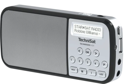 Technisat Taschenradio (Lautsprecher) TechniRadio RDR silber - Bild 1 von 4