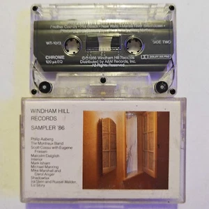 Windham Hill Records RARE SAMPLER '86 Cassette Tape 1986, 1982 1984 1985 WT-1048 - Picture 1 of 3
