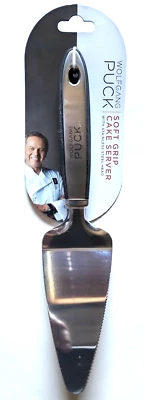 Wolfgang Puck Servidor de Pasteles de Acero Inoxidable de Agarre Suave - TOTALMENTE NUEVO Foto 1 de 2