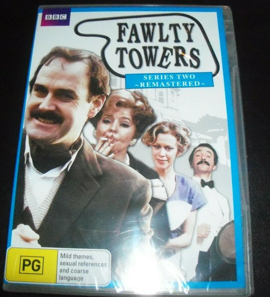 DVD Fawlty Towers Series Two 2 Remasterizado (Austrália Região 4) – Novo - Imagem 1 de 1