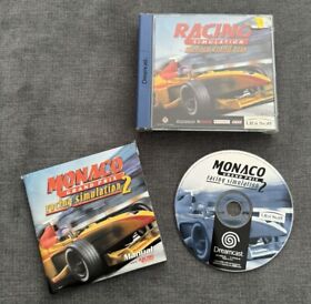 Racing Simulation Monaco Grand Prix , Complete With Manual - Sega Dreamcast