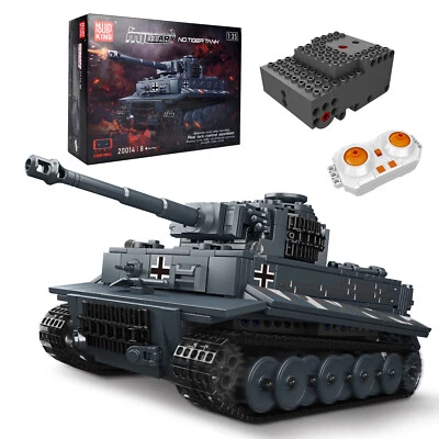 Mould King 20014 Technik Tiger Tank Panzer Klemmbausteine Spielzeug Bausatz MOC - Bild 1 von 4
