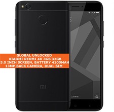 XIAOMI REDMI 4X 3gb 32gb Octa Core 13mp Camera GPS Android 6.0 4g LTE Smartphone