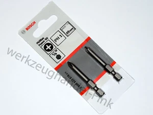 BOSCH 2x Brocas PH1 Cruz Ranura en Cruz 49mm / 2608522078 - Imagen 1 de 1