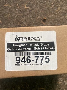 Regency 946-775 - Fireglass Black Reflective 1/4in.5Lb Pkg - Picture 1 of 3