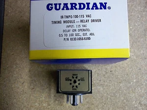 Gaurdian Modulo Temporizzazione-Relè Driver 0132-1056-6100 0,5 a 100 Sec Nuovo Vecchio Stock - Foto 1 di 3