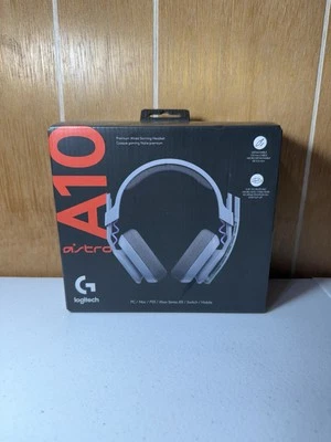 New Logitech Astro A10 Premium Wired Gaming Headset Gen 2 Xbox Playstation - Image 1 of 2