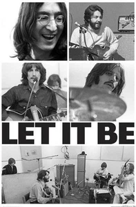 Beatles: Let it Be 22,375 x 34 Zoll gerolltes Wandposter - Bild 1 von 1