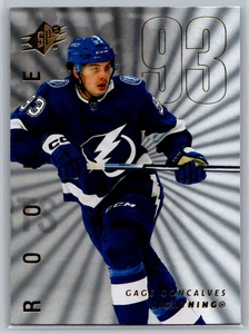 Gage Goncalves 2024-25 SPx Silver Rookie #127 Tampa Bay Lightning - Picture 1 of 2