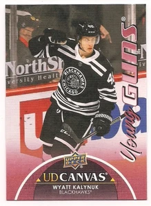 Wyatt Kalynuk 21-22 Upper Deck 1 Young Guns Rookie Card UD Canvas - Picture 1 of 1