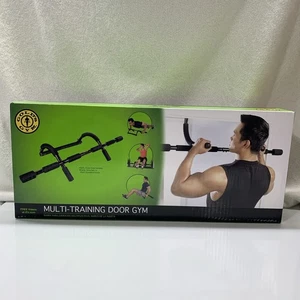 Golds Gym Multitraining Tür Gym Klimmzugstange Fitnesstrainer Sit Ups Klimmzug - Bild 1 von 5