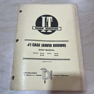 I&T Shop Service JI Case (David Brown) Shop Mnl M# 1190, 1490, 1290, 1390, 1690 - Picture 1 of 4