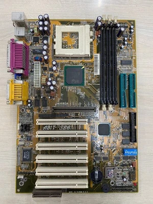 ABIT SE6 Motherboard SOCKET 370 INTEL UNTESTED - Image 1 of 4