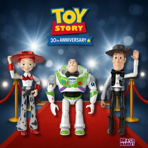 Disney Pixar Toy Story 30 Aniversario Estrella de Hollywood Paquete de 3 | Oscars de la década de 2000 - Imagen 1 de 3
