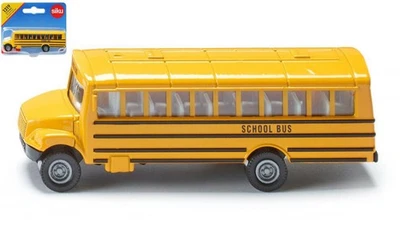 MODELLINO FURGONE STATICO DIECAST SIKU SCUOLABUS MODELLISMO SCALA 1:87 - Immagine 1 di 4