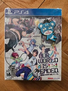 Our World is Ended Day One Bonus Edition Box Set (PS4) *Nuovo, Sigillato*  - Foto 1 di 2