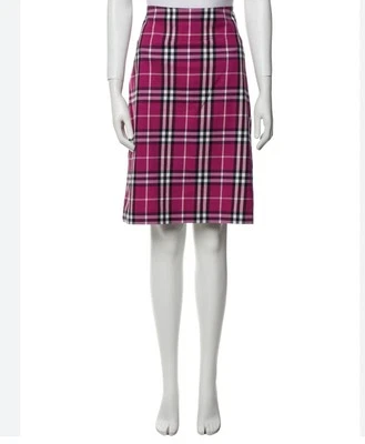 Authentic Burberry London  Skirt  Pink Size 8 US -Made  In ITALY - Image 1 of 4