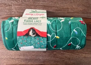 Merry & Bright gesteppter Urlaub Haustier Fleece Liner für Kleintiere 48x24 - Bild 1 von 4