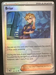 Pokemon TCG Briar (Poke Ball Pattern) SV: Prismatic Evolutions 100/131 Uncommon - Picture 1 of 2