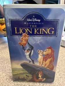 The Lion King VHS Walt Disney Masterpiece Collection RARE - Picture 1 of 8