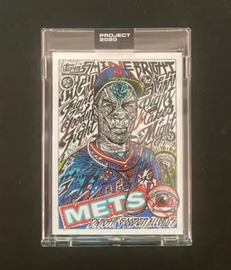 Proyecto Topps 2020 - #258 Dwight Gooden - JK5 PR 2477 con caja - Imagen 1 de 3