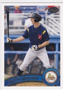 Justin Bencsko Pittsburgh Pirates 2011 Topps Pro debut - Imagen 1 de 1
