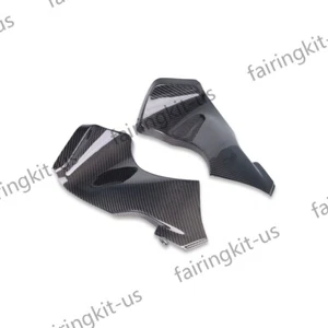 FK 2005-2006 ZX-6R 100% Carbon Fiber Air Intake Dash Panel Cover Fairing ZX6R - Foto 1 di 5