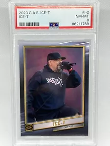 G.A.S. 2023 Ice-T Carnívoro #I-2 PSA 8 - Imagen 1 de 2