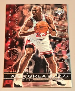 MICHAEL JORDAN # 139 AIR OF GREATNESS 1999-00 Upper Deck EN N.Mint-Mint Vintage - Bild 1 von 3