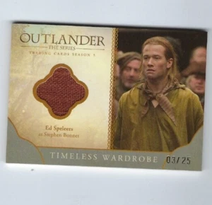 Cryptozoic Outlander temporada 5 tarjeta de disfraz M20 Stephen Bonnet 03/25 PLATA - Imagen 1 de 1