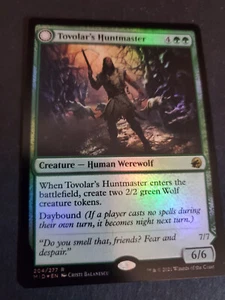 Tovolar's Huntmaster Tovolar's Packleader - Foil NM MTG Midnight Hunt - Picture 1 of 2