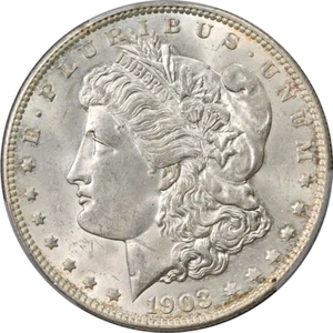 1903-O Morgan Silver Dollar PCGS MS62 Nice Eye Appeal Nice Strike - Picture 1 of 4