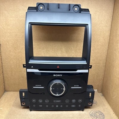 2013-2019 Ford Taurus Temperature Climate Control AC Dash Unit DG1T-18A802-EM - Image 1 of 4