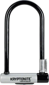 kryptonite KryptoLok U-Lock - 4 x 9", Keyed, Black, Includes bracket - Picture 1 of 4