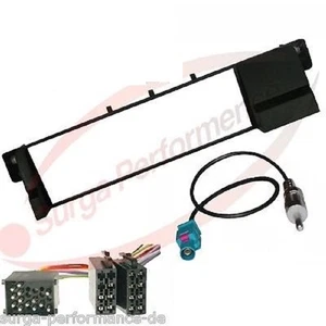 BMW E46 3er Radioblende Radio Adapter ISO Antenna Adapter Radio Visor Frame - Picture 1 of 1