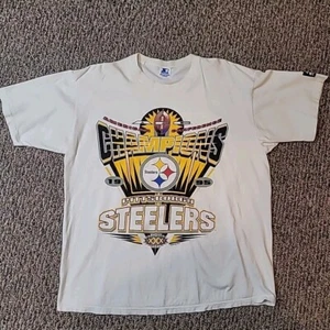 Pittsburgh Steelers 1995 NFL AFC  football t shirt Large - Picture 1 of 6
