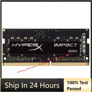 Kingston HyperX Impact DDR4 16GB 8GB 4GB 2133 2400 2666 3200 MHZ Laptop RAM lot - Picture 1 of 8