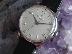 Zenith Sporto Vintage Stainless Steel Manual Wind Wrist Watch - Picture 1 of 9