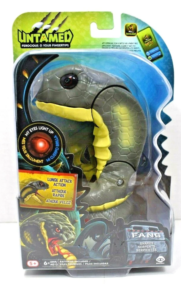 WowWee Fingerlings Untamed Fang Snake Ferocious at Your Fingertips (New) - Image 1 of 4