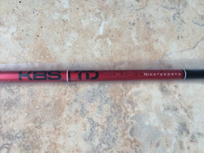 New Uncut KBS TD 70 CAT4 X Flx Driver RARE TM M5/SIM +/- 1.5 TP - Image 1 of 3