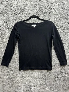 Vintage Courreges Womens Long Sleeves Sweater Black Size Small - Picture 1 of 9