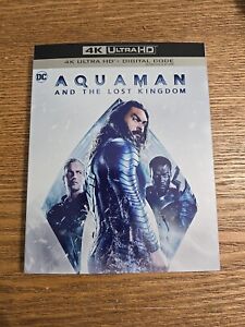Aquaman and the Lost Kingdom (4K Ultra HD + Digital Code + Slip) NEW