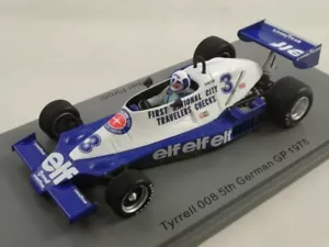 Spark Tyrrell 008 #3 Didier Pironi German GP 1978 1/43 S7237 - Foto 1 di 3