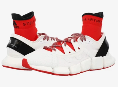 adidas by Stella McCartney Climacool Vento Sneakers Lace-up White Red Size 10.5 - Image 1 of 4