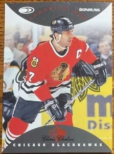1996-97 Donruss Canadian Ice Red Press Proofs Chris Chelios #56 #’d /750 - Picture 1 of 2