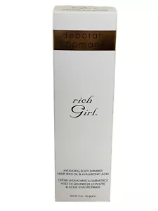 Crema hidratante corporal brillante Deborah Lippmann Rich Girl 5 oz tintada nueva - Imagen 1 de 5