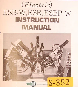Sugino Selfeeder ESB-W, ESB ESBP-W, Selfeeder Instructions and Parts Manual - Picture 1 of 3