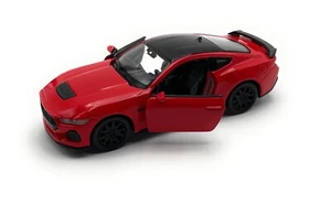 Modelo De Coche Ford Mustang GT 1:34-39 Rojo Miniatura Vehículo - Imagen 1 de 4